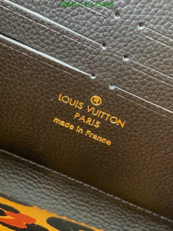LV Bags-(4A)-Wallet-,Code: KT5448,$ 77USD