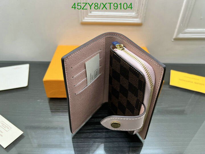LV Bag-(4A)-Wallet- Code: XT9104 $ 59USD