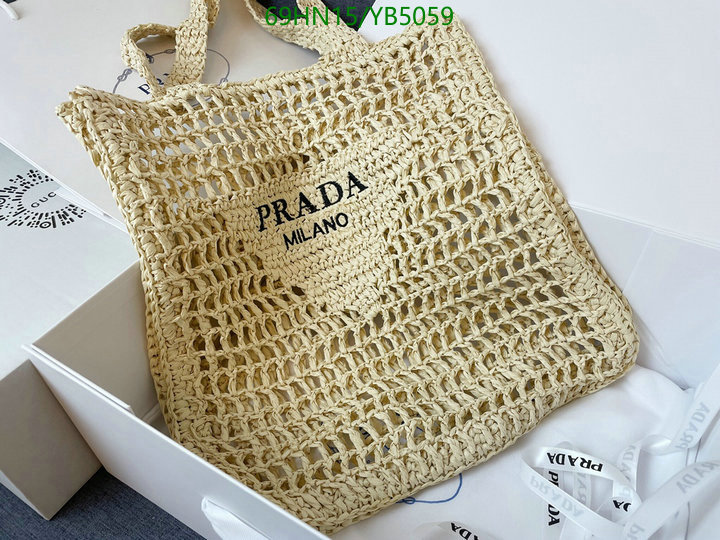 Prada Bag-(4A)-Handbag- Code: YB5059 $ 90USD