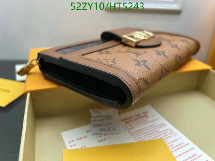 LV Bags-(4A)-Wallet-,Code: HT5243,$ 68USD