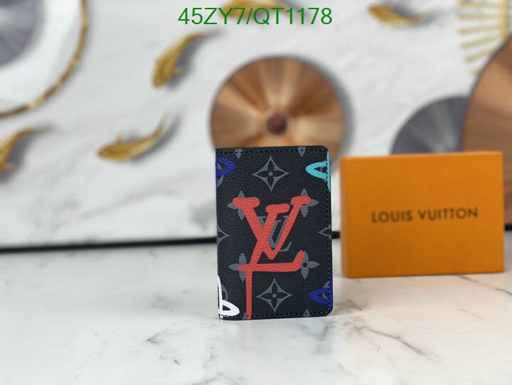 LV Bag-(4A)-Wallet- Code: QT1178 $ 59USD