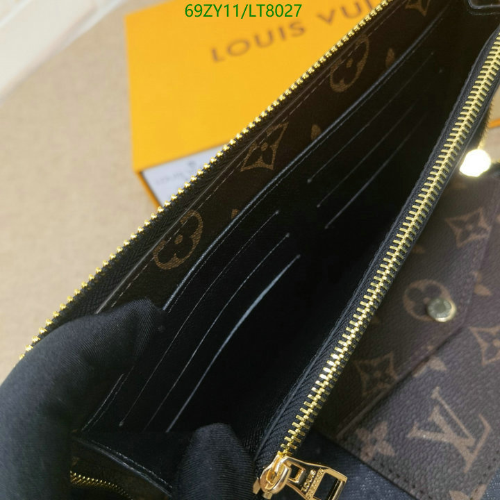 LV Bags-(4A)-Wallet-,Code: LT8027,$ 90USD