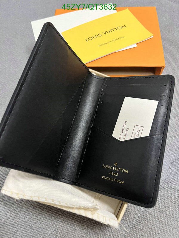 LV Bag-(4A)-Wallet- Code: QT3632 $ 59USD