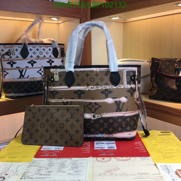 LV Bags-(4A)-Neverfull-,Code: LBP102132,$ 116USD