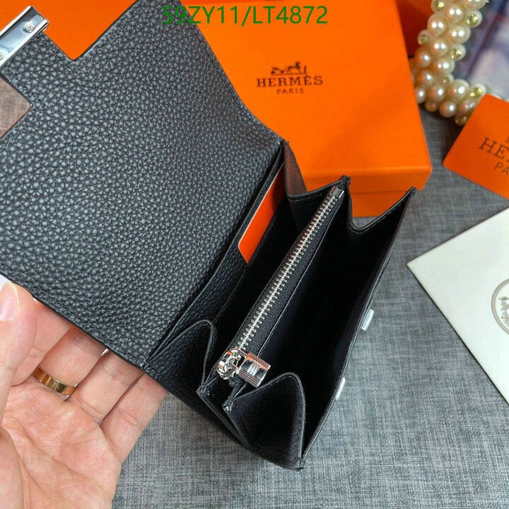 Hermes Bag-(4A)-Wallet-,Code: LT4872,$ 77USD