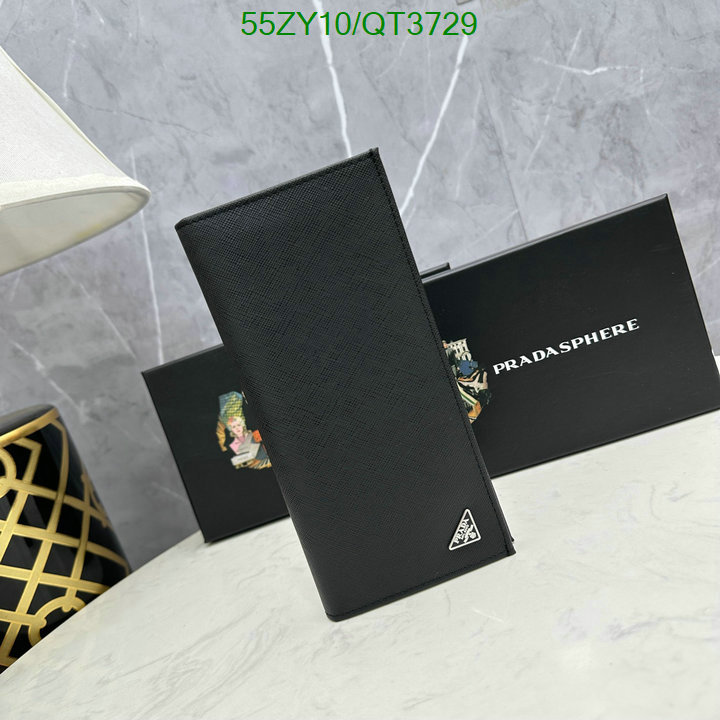 Prada Bag-(4A)-Wallet- Code: QT3729 $ 72USD