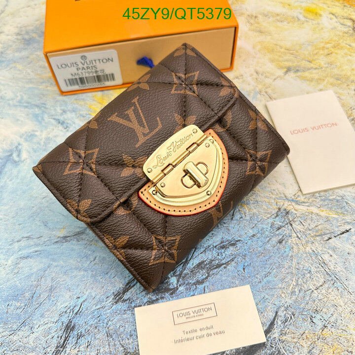 LV Bag-(4A)-Wallet- Code: QT5379 $ 59USD