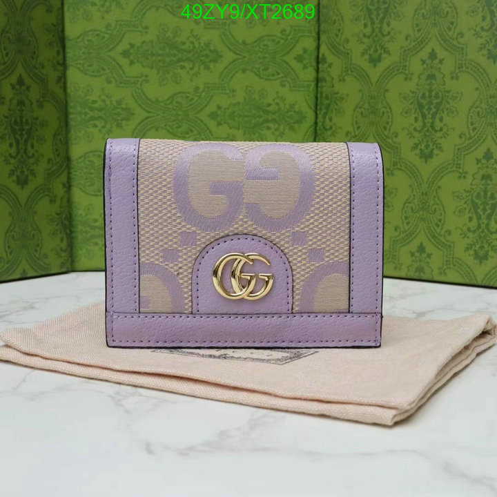Gucci Bag-(4A)-Wallet-,Code: XT2689,$ 64USD
