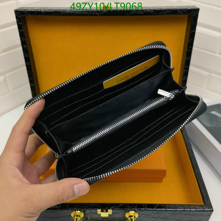 LV Bags-(4A)-Wallet-,Code: LT9068,$ 64USD