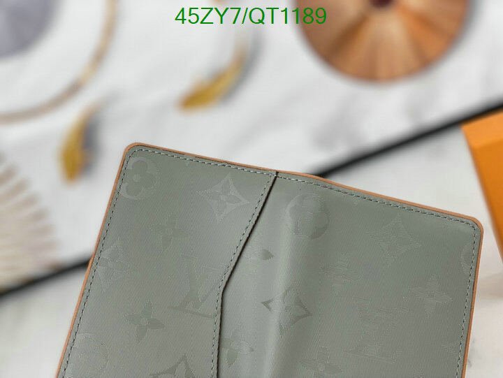 LV Bag-(4A)-Wallet- Code: QT1189 $ 59USD
