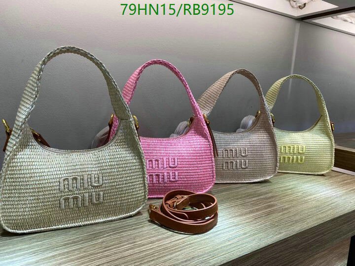 Miu Miu Bag-(4A)-Handbag- Code: RB9195 $ 103USD