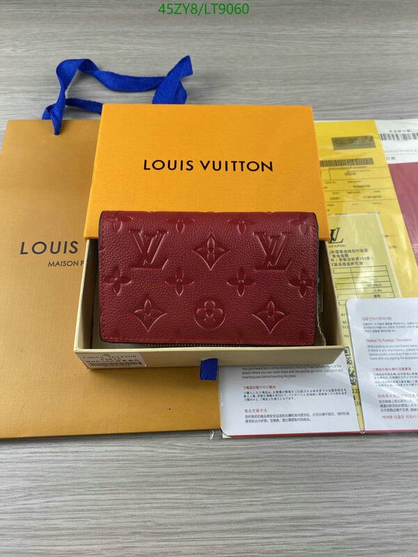 LV Bags-(4A)-Wallet-,Code: LT9060,$ 59USD