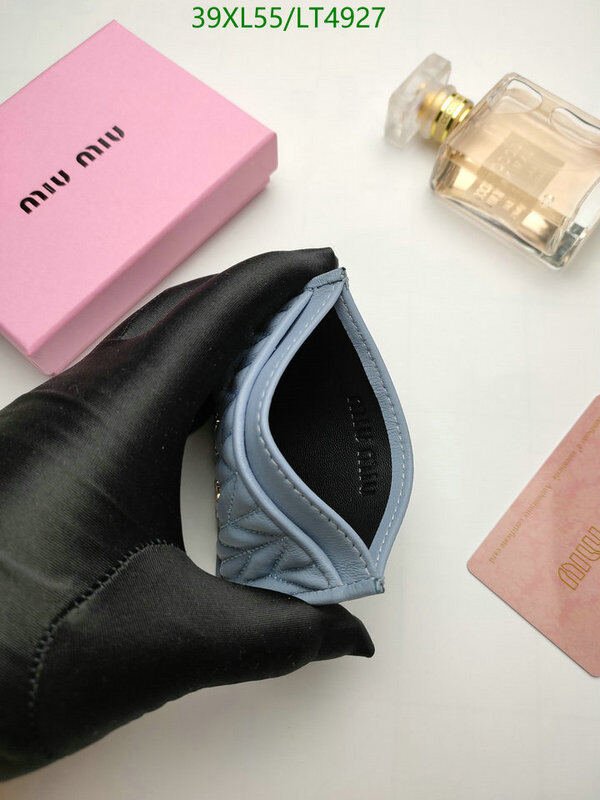 Miu Miu Bag-(4A)-Wallet-,Code: LT4927,$ 51USD