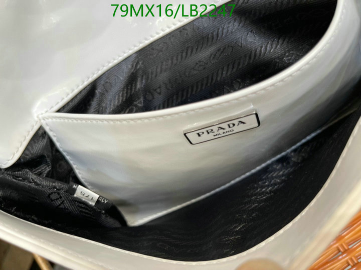 Prada Bag-(4A)-Cleo Code: LB2247 $ 103USD
