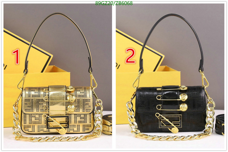 Fendi Bag-(4A)-Baguette- Code: ZB6068 $ 116USD