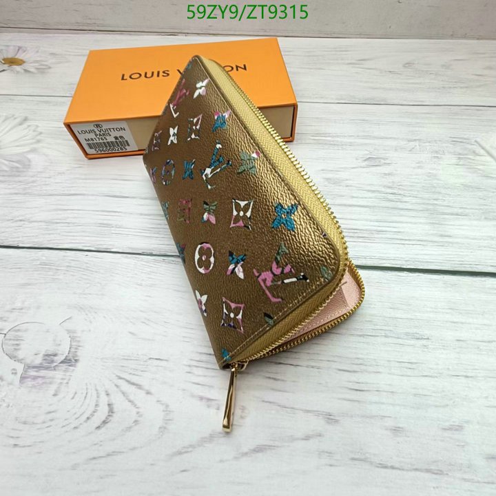 LV Bags-(4A)-Wallet-,Code: ZT9315,$ 77USD