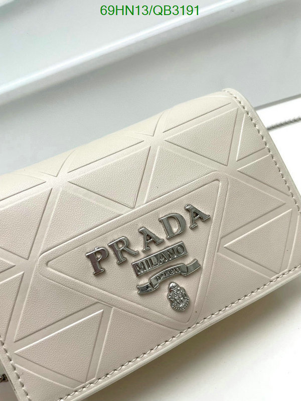 Prada Bag-(4A)-Diagonal- Code: QB3191 $ 90USD