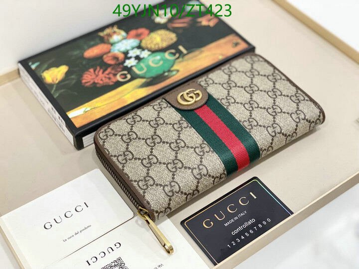 Gucci Bag-(4A)-Wallet-,Code: ZT423,$ 64USD
