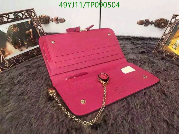 LV Bags-(4A)-Wallet-,Code: TP090504,$ 64USD