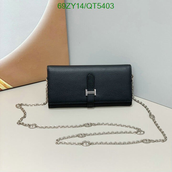 Hermes Bag-(4A)-Wallet- Code: QT5403 $ 90USD