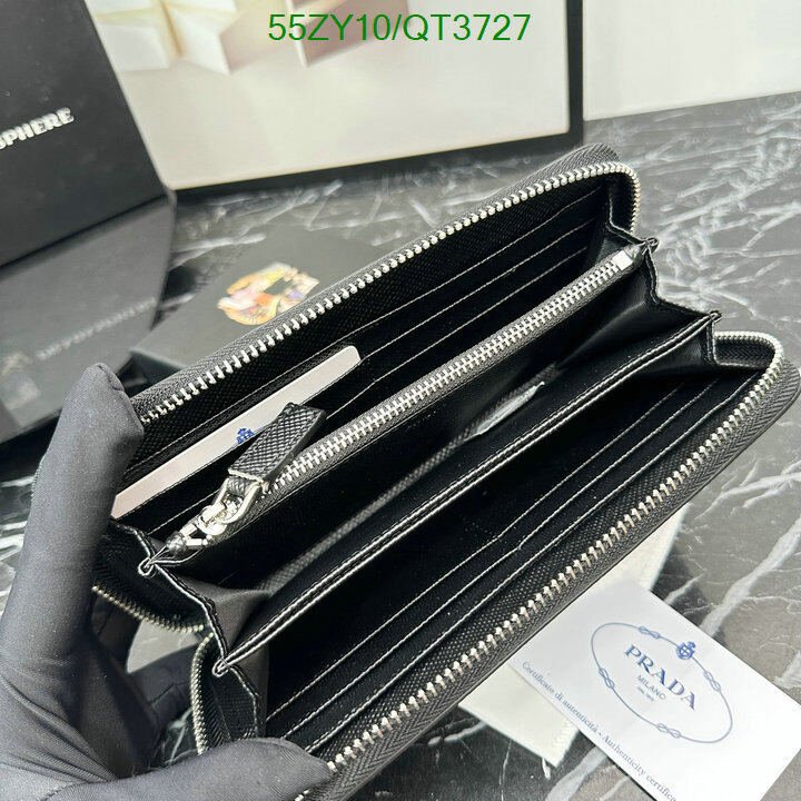 Prada Bag-(4A)-Wallet- Code: QT3727 $ 72USD