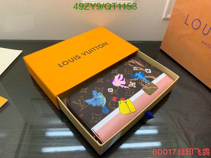 LV Bag-(4A)-Wallet- Code: QT1153 $ 64USD