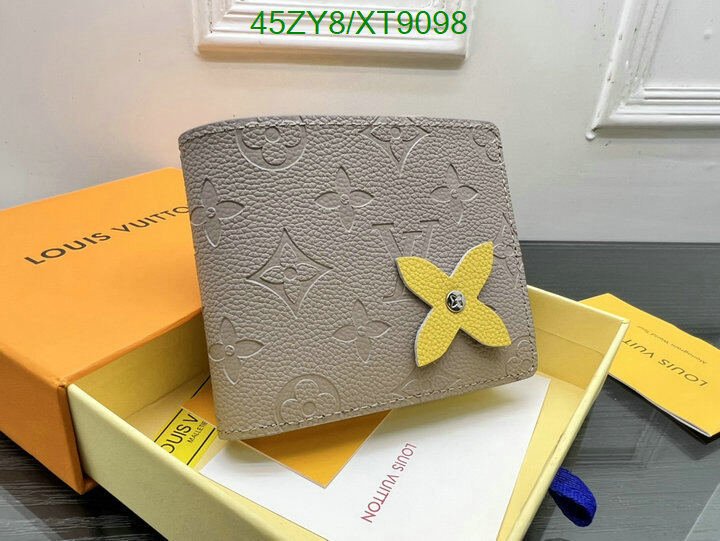 LV Bag-(4A)-Wallet- Code: XT9098 $ 59USD