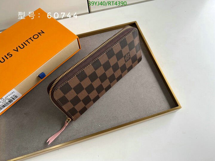 LV Bag-(4A)-Wallet- Code: RT4390 $ 51USD