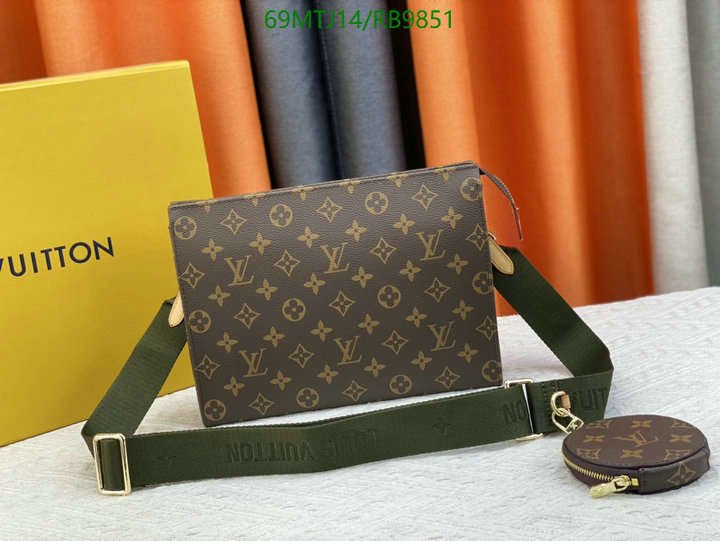 LV Bag-(4A)-Pochette MTis Bag-Twist- Code: RB9851 $ 90USD