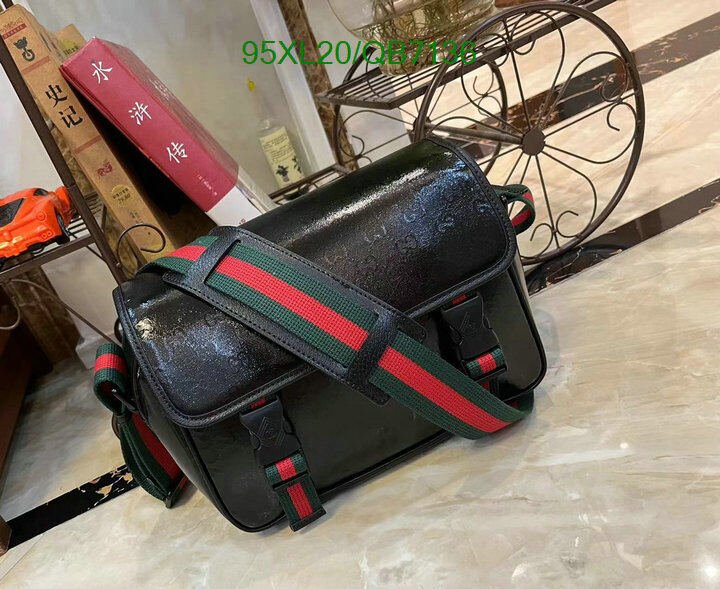 Gucci Bag-(4A)-Diagonal- Code: QB7136 $ 124USD