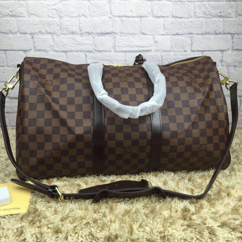LV Bags-(4A)-Keepall BandouliRe 45-50-,Code：LB012002,$ 129USD