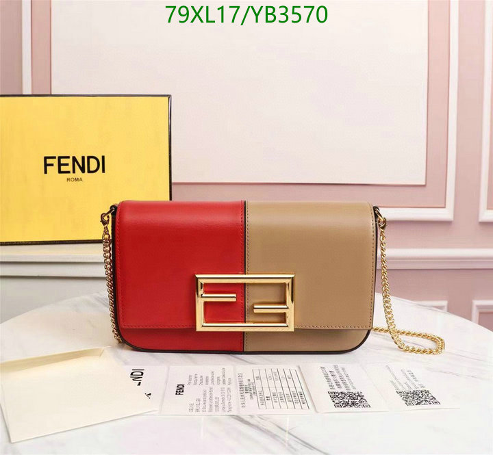Fendi Bag-(4A)-Baguette-,Code: YB3570,$ 103USD