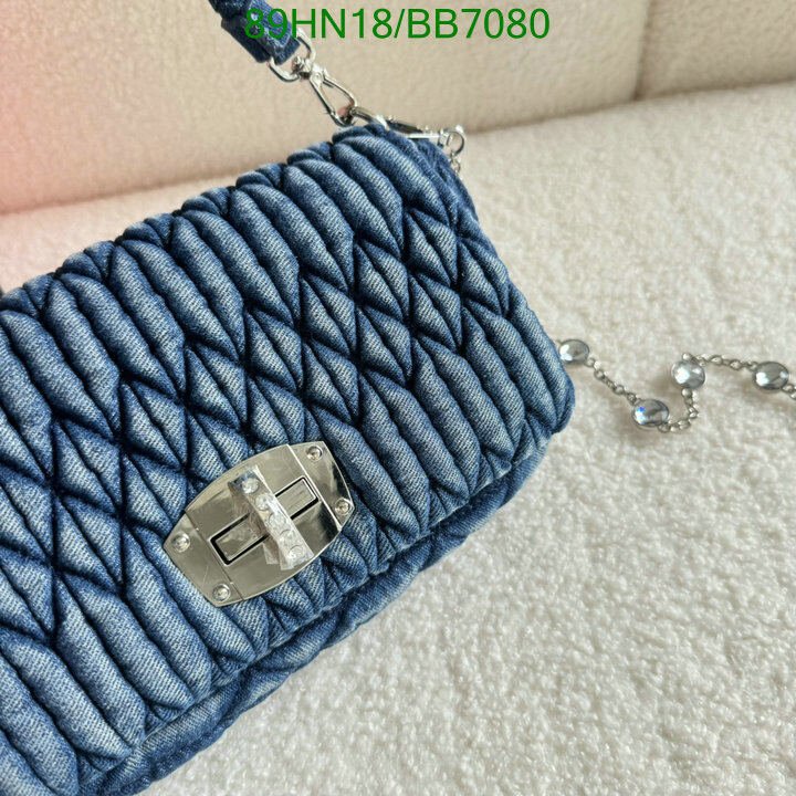Miu Miu Bag-(4A)-Crossbody- Code: BB7080 $ 116USD