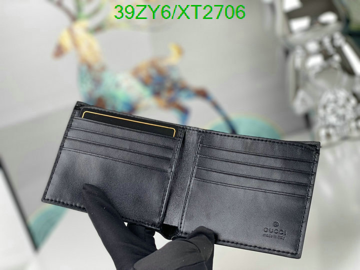 Gucci Bag-(4A)-Wallet-,Code: XT2706,$ 51USD