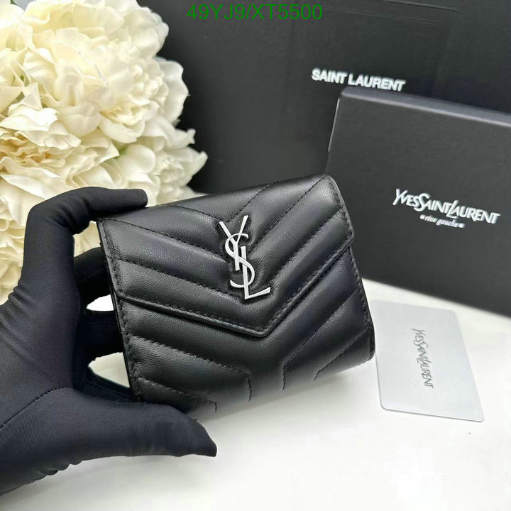 YSL Bag-(4A)-Wallet-,Code: XT5500,$ 64USD