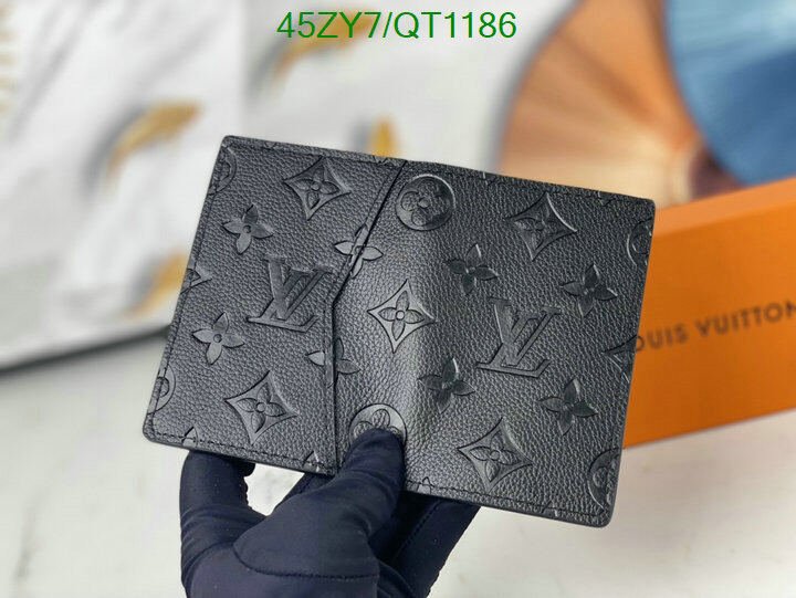 LV Bag-(4A)-Wallet- Code: QT1186 $ 59USD