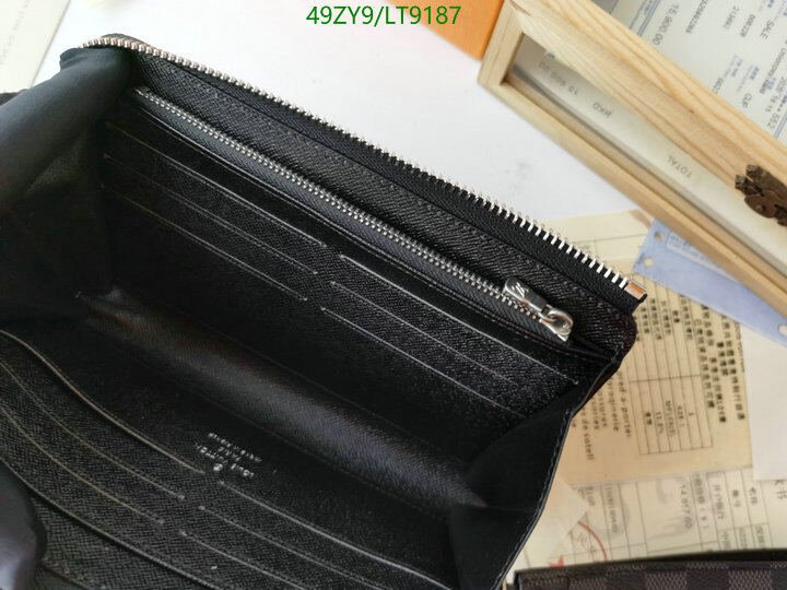 LV Bags-(4A)-Wallet-,Code: LT9187,$ 64USD