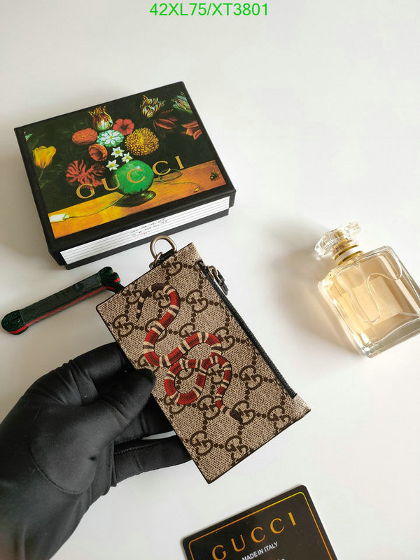 Gucci Bag-(4A)-Wallet-,Code: XT3801,$ 55USD