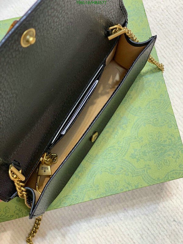 Gucci Bag-(4A)-Diagonal-,Code: HB3577,$ 103USD