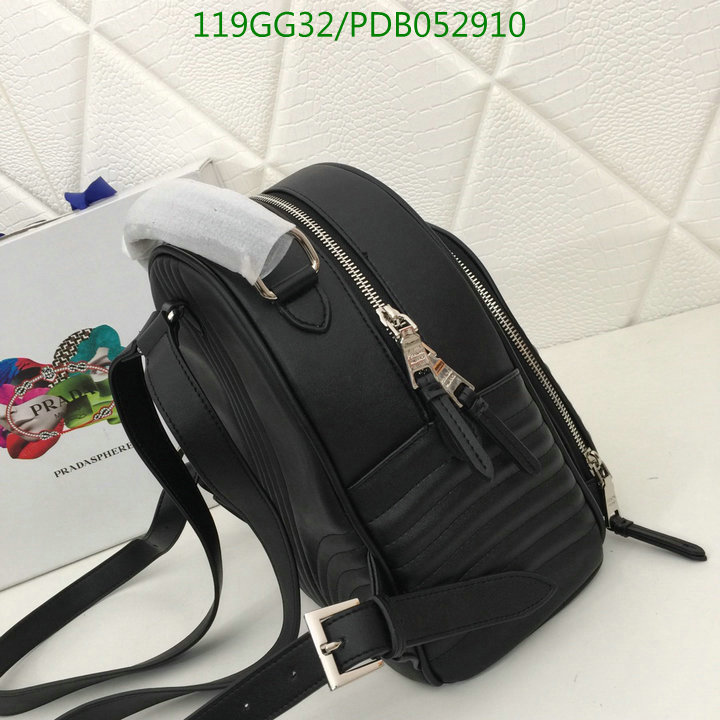 Prada Bag-(4A)-Backpack-,Code: PDB052910,$ 155USD
