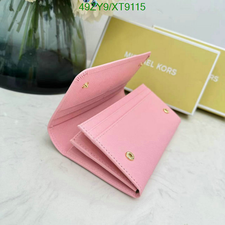 Michael Kors Bag-(4A)-Wallet- Code: XT9115 $ 64USD