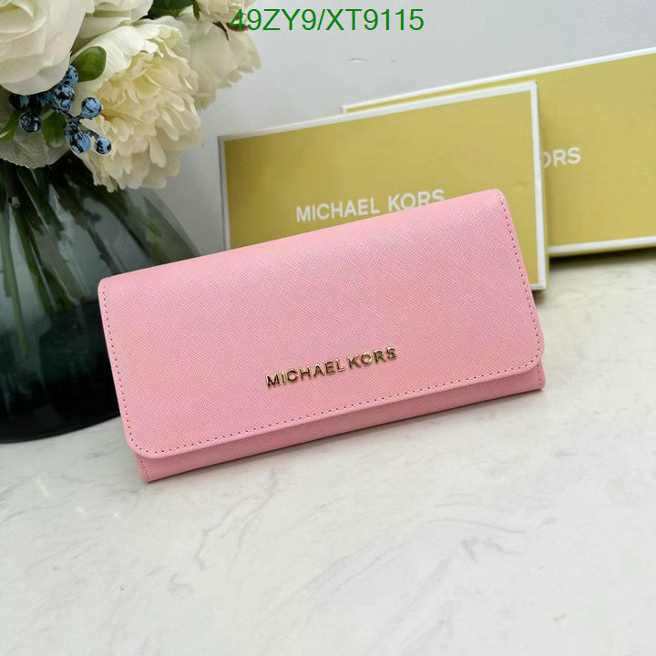 Michael Kors Bag-(4A)-Wallet- Code: XT9115 $ 64USD