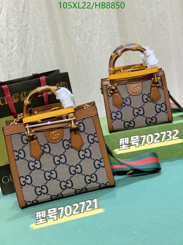 Gucci Bag-(4A)-Diana-Bamboo- Code: HB8850