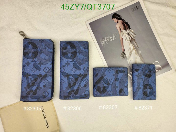 LV Bag-(4A)-Wallet- Code: QT3707 $ 59USD