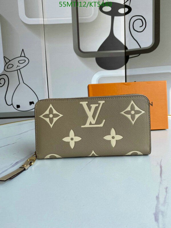 LV Bags-(4A)-Wallet-,Code: KT5449,$ 72USD