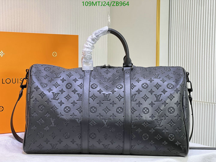 LV Bags-(4A)-Keepall BandouliRe 45-50-,Code: ZB964,$ 142USD