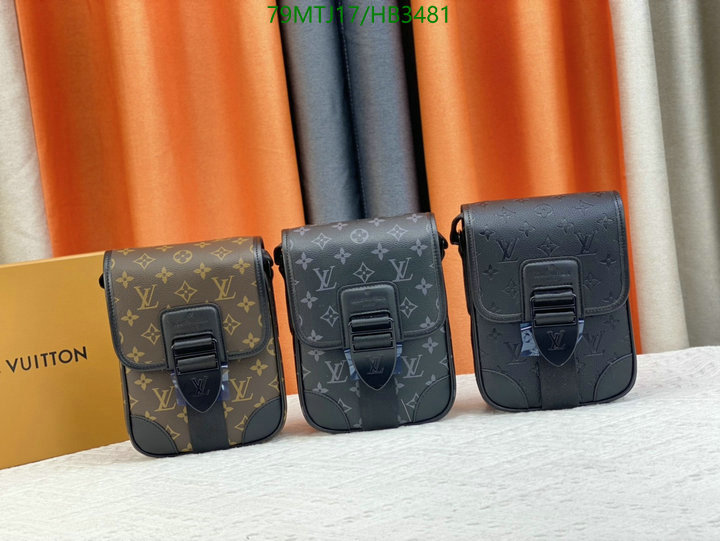 LV Bags-(4A)-Pochette MTis Bag-Twist-,Code: HB3481,$ 103USD