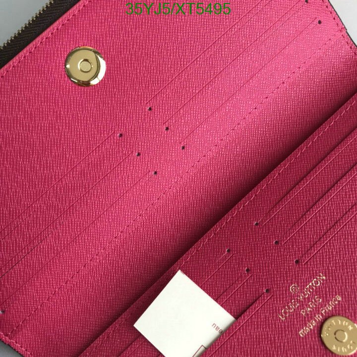 LV Bags-(4A)-Wallet-,Code: XT5495,$ 46USD