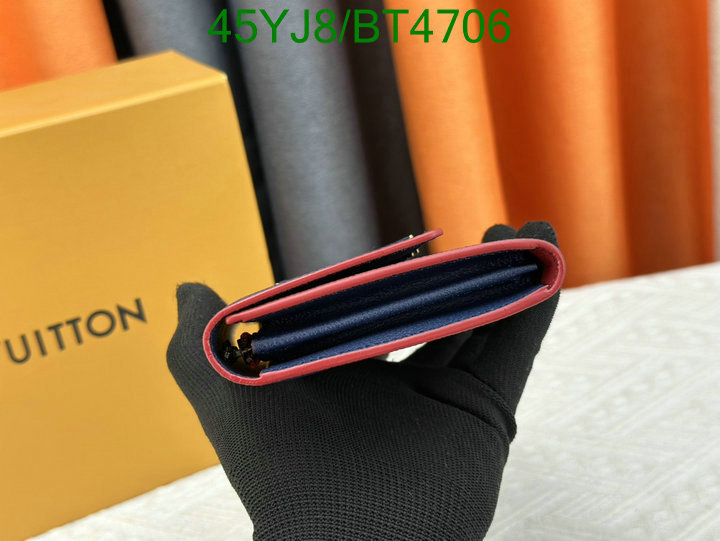 LV Bag-(4A)-Wallet- Code: BT4706 $ 59USD