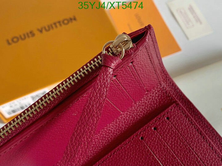 LV Bags-(4A)-Wallet-,Code: XT5474,$ 46USD